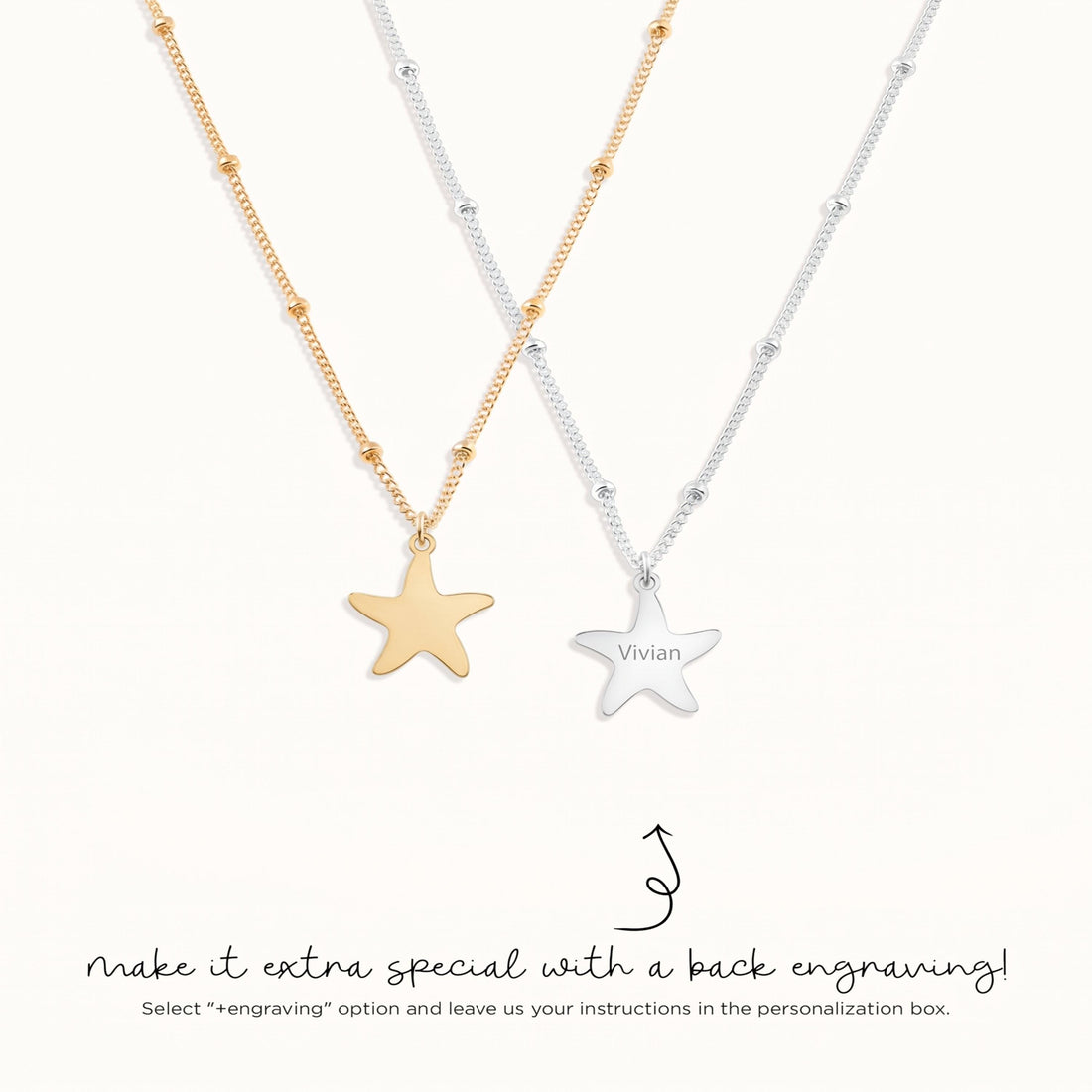 Five Point Star Necklace