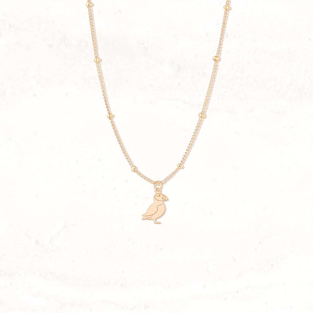 Puffin Toucan Beady Necklace