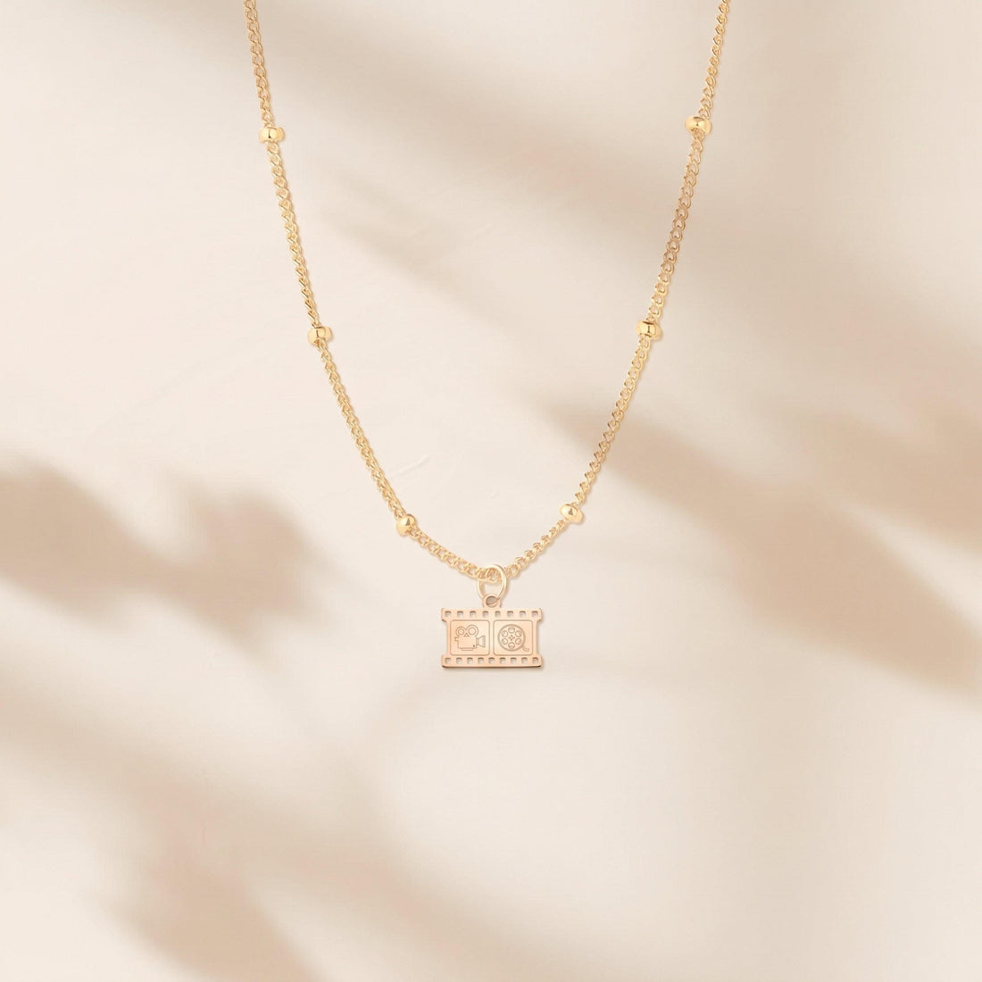 Film Strip Charm Necklace