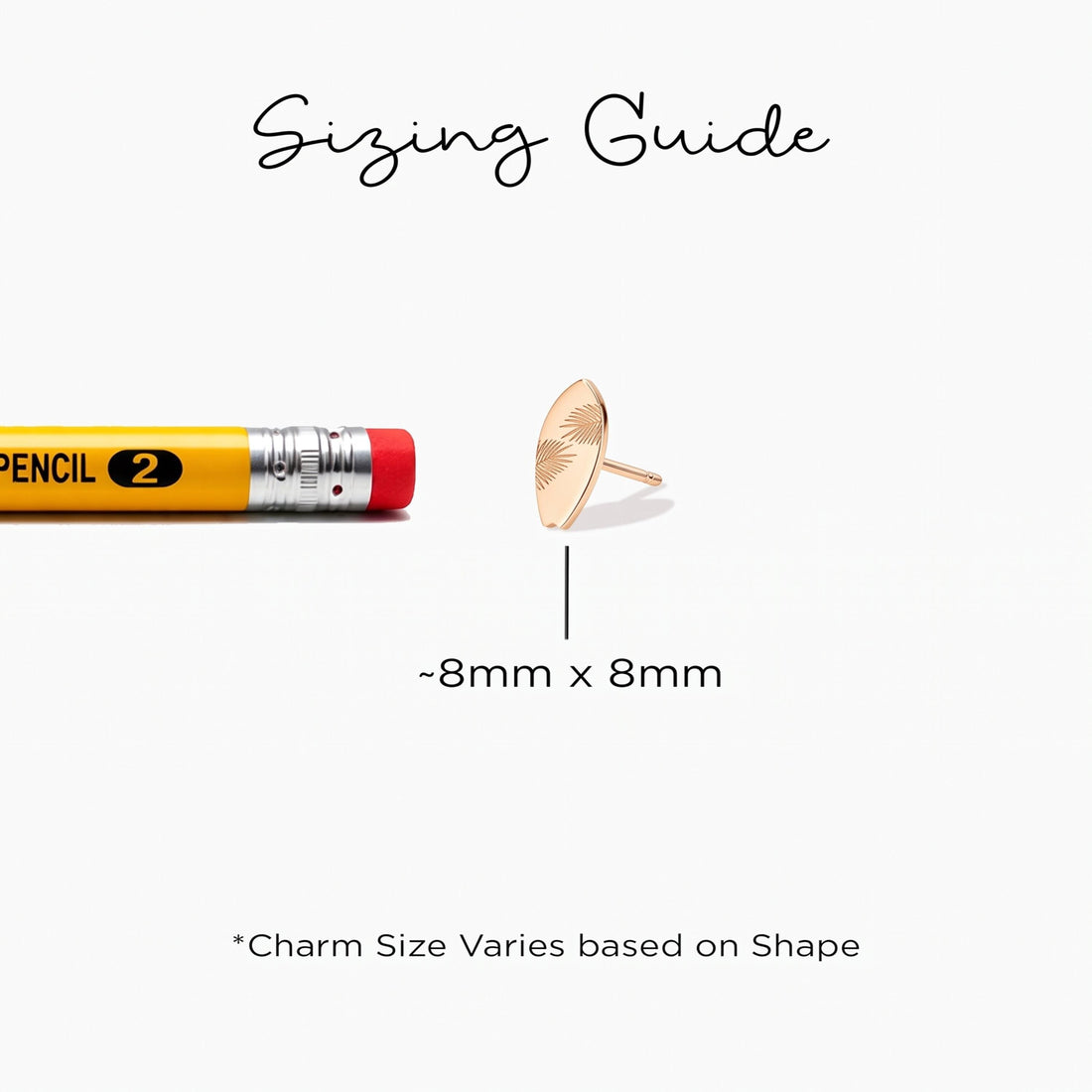 Surfboard Charm Stud Earrings