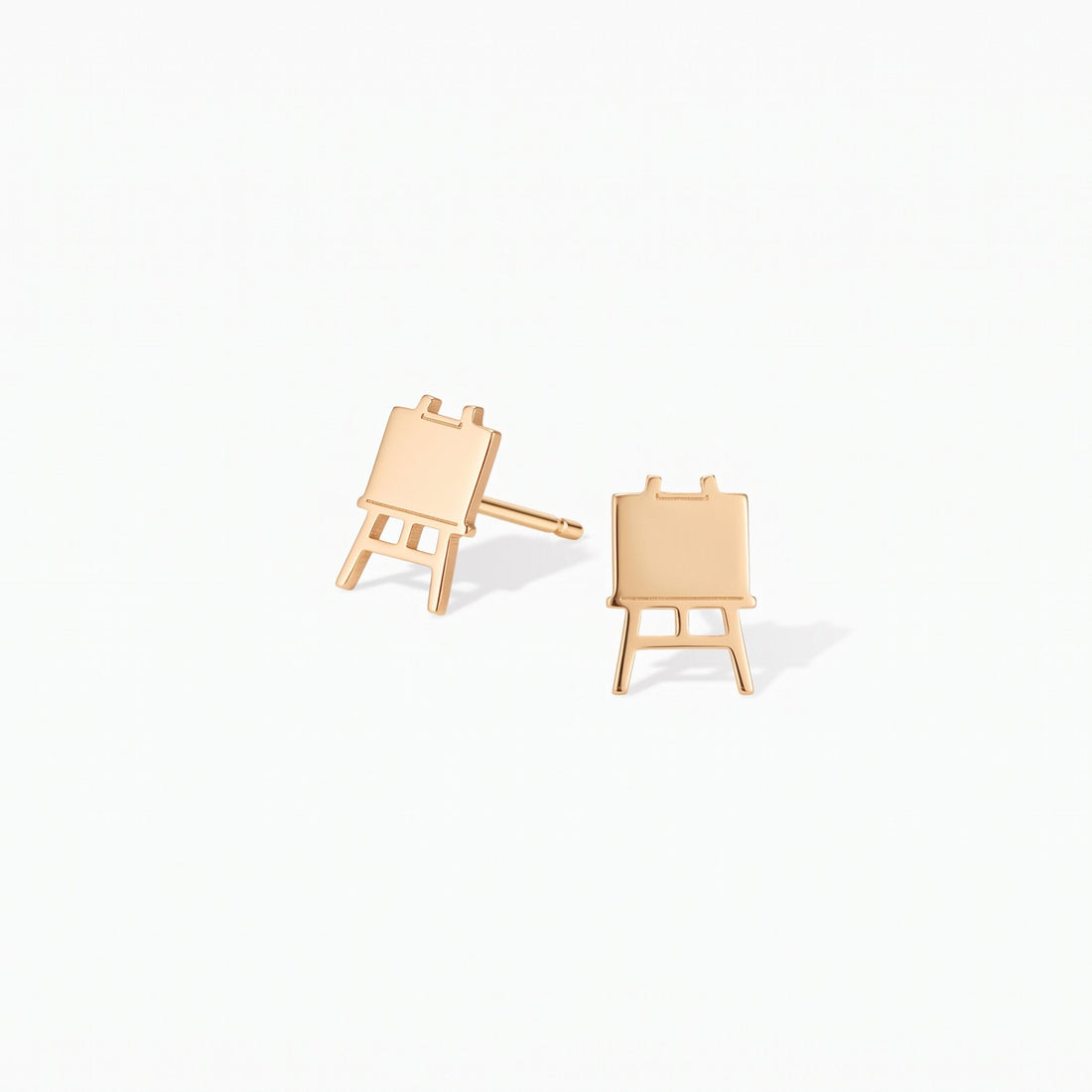 Art Easel Stud Earrings