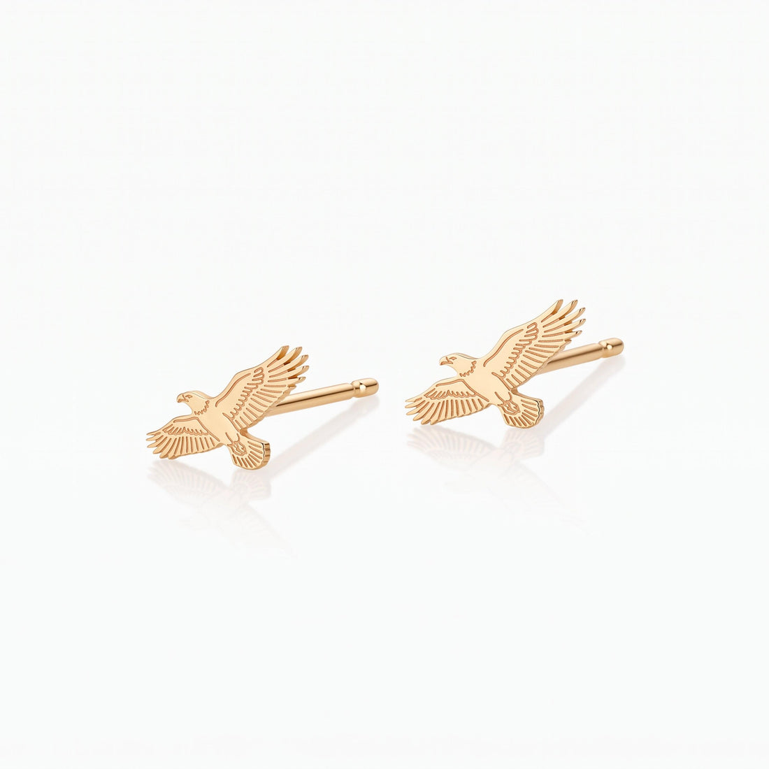 Flying Eagle Stud Earrings
