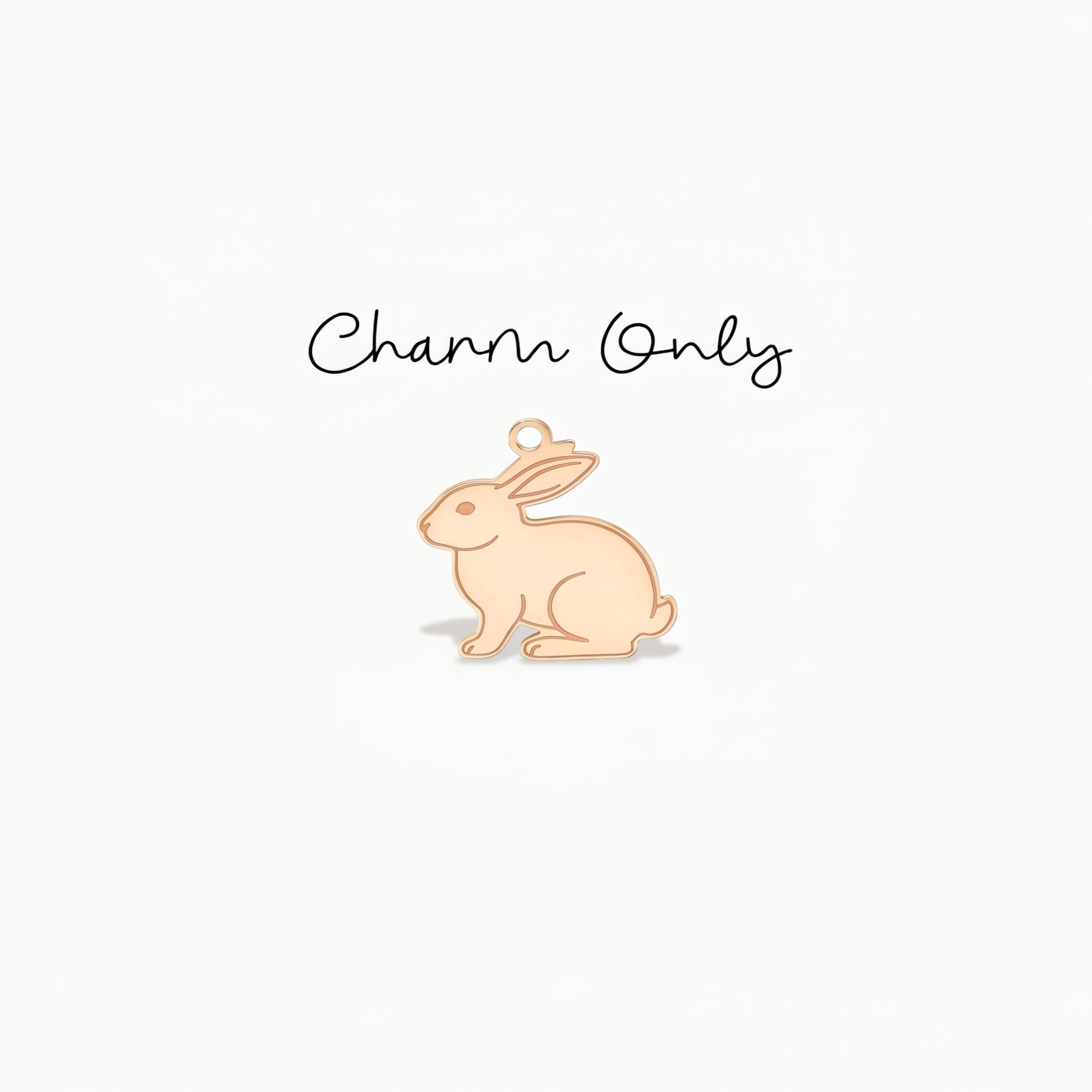 Rabbit Bunny Charm Necklace