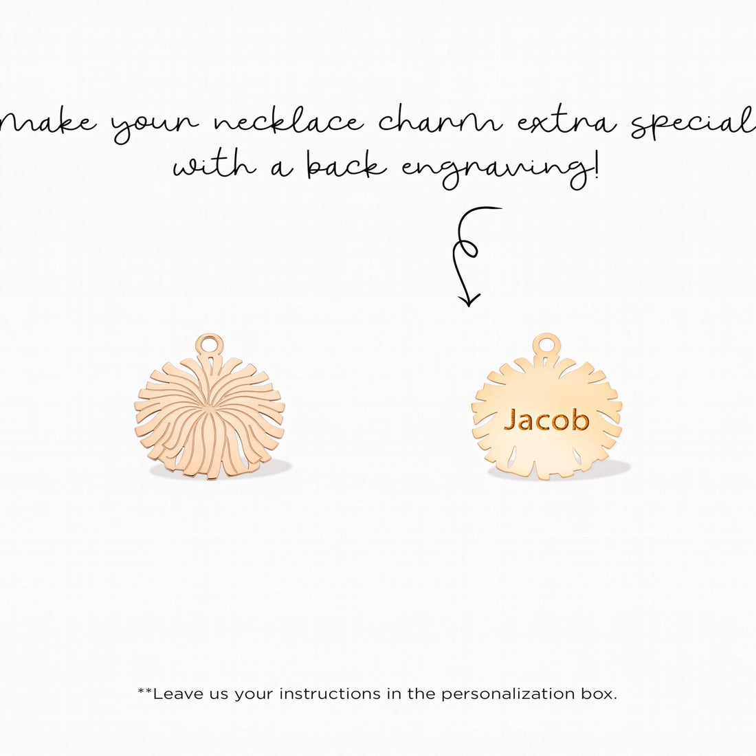 Cheerleader Pom Pom Necklace Charm