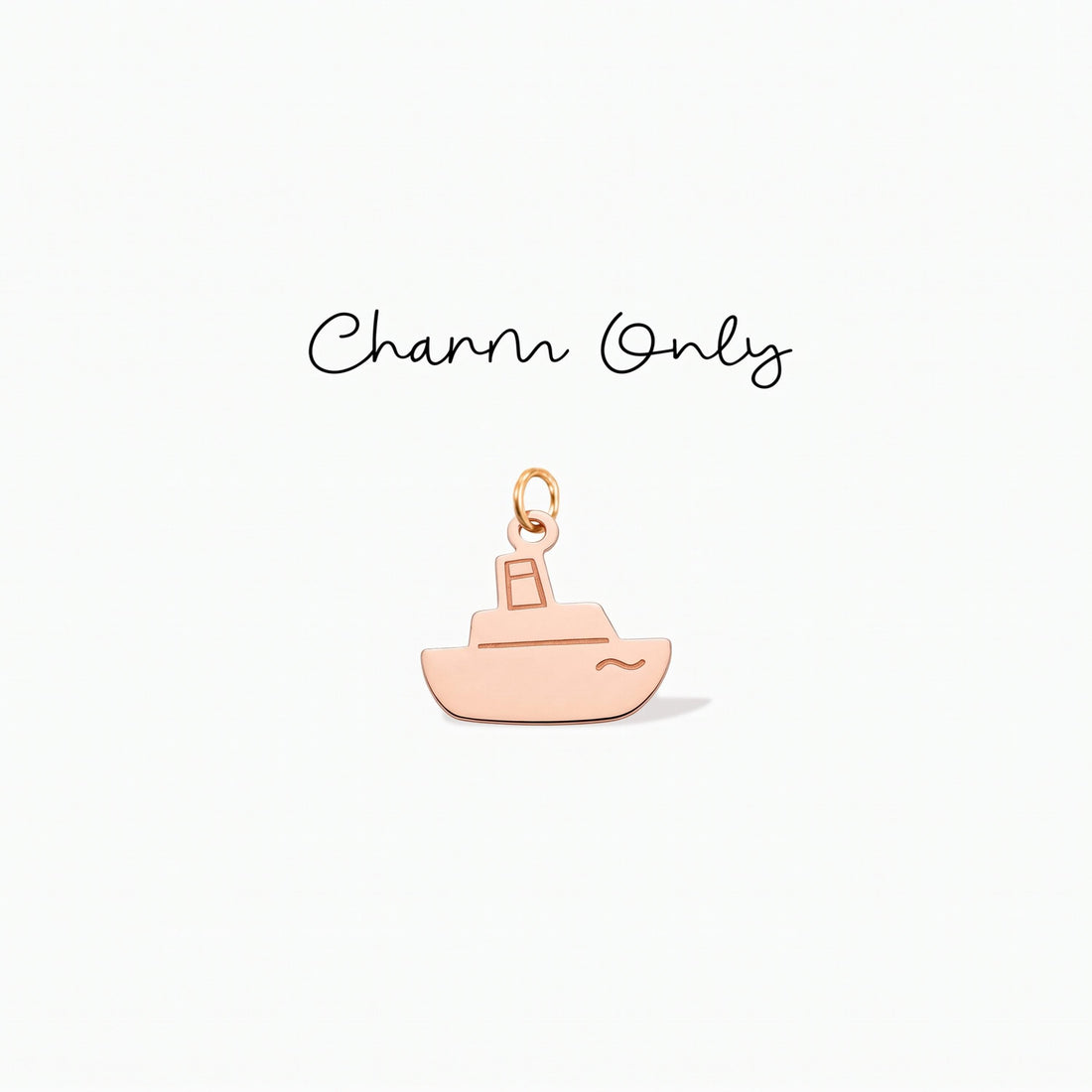 Harbor Tugboat Ship Charm