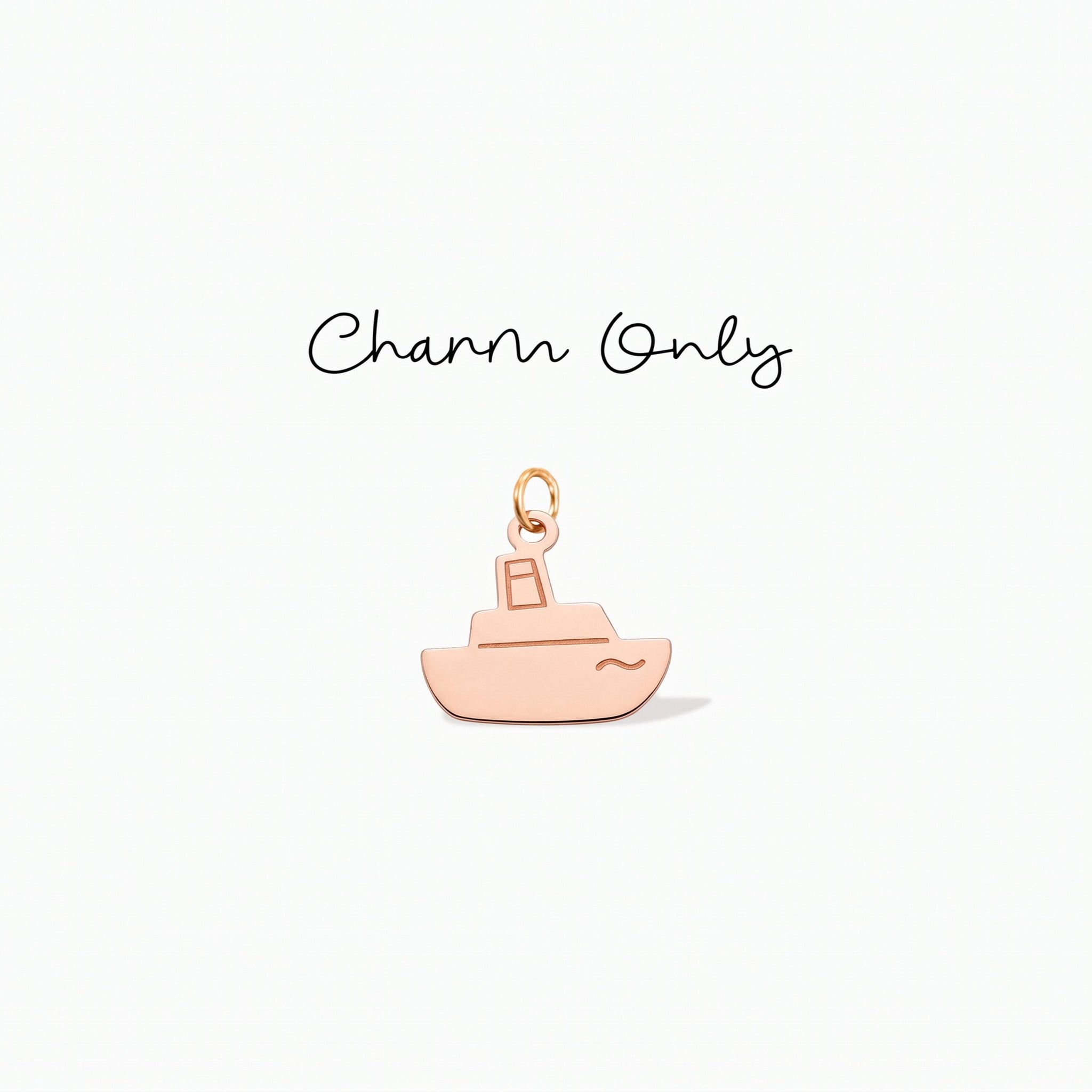 Harbor Tugboat Ship Charm