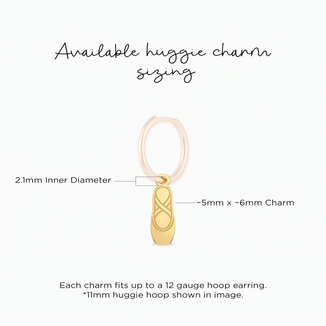 Ballet Slipper Necklace Charm