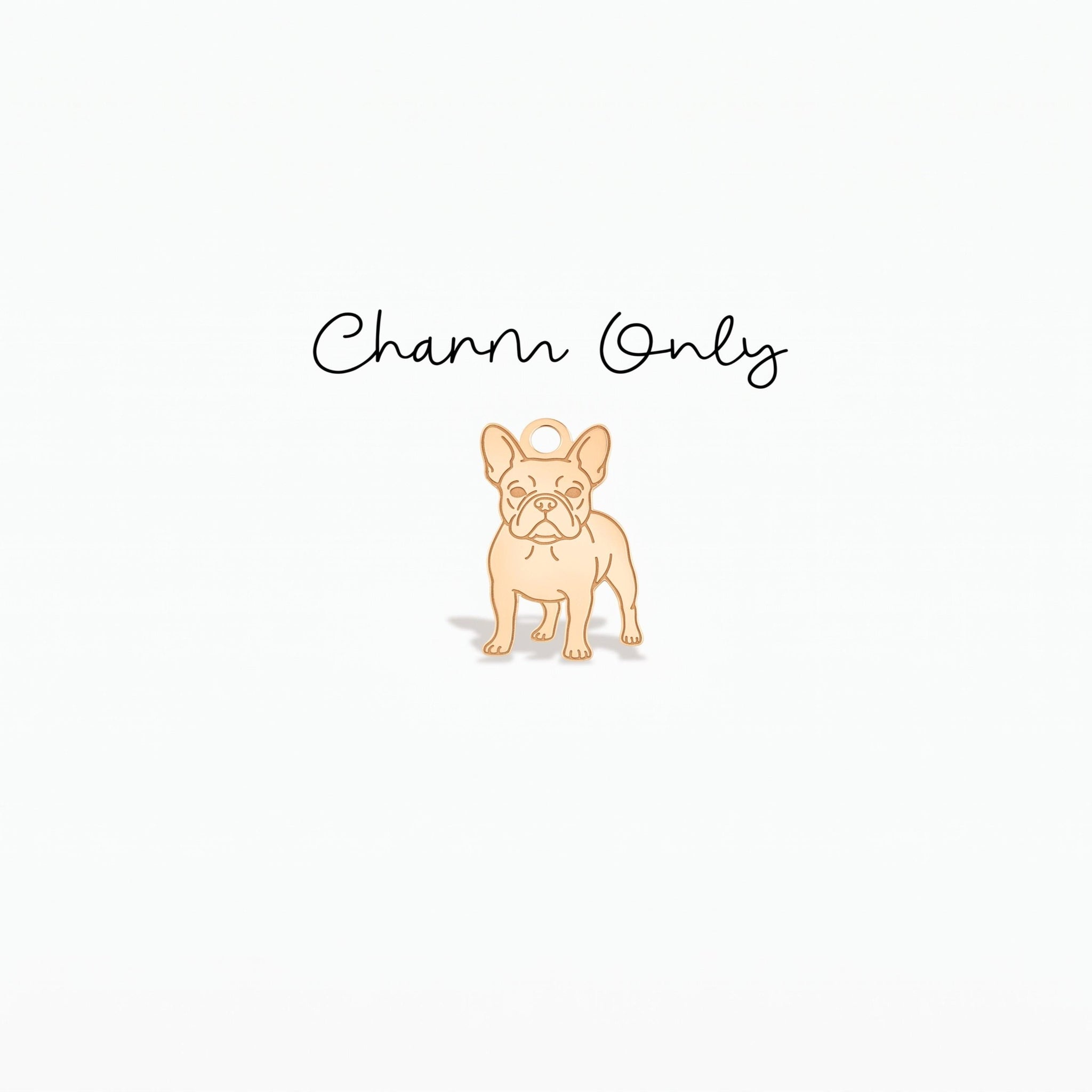 French Bulldog Necklace Charm