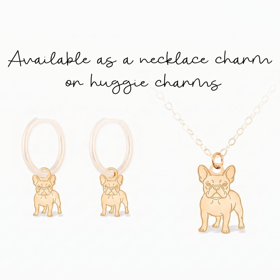 French Bulldog Necklace Charm