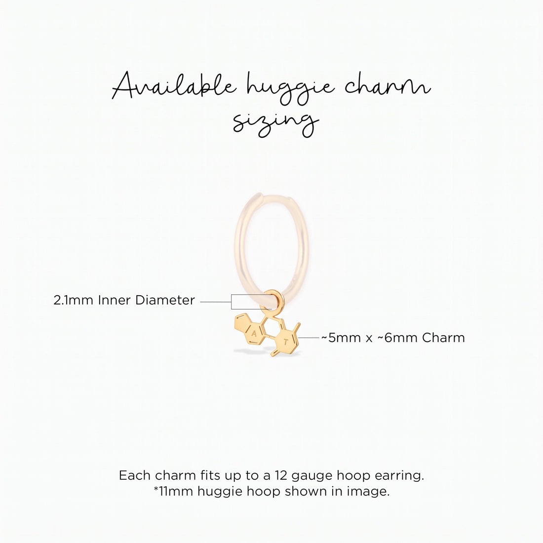 DNA Base Pair Charm