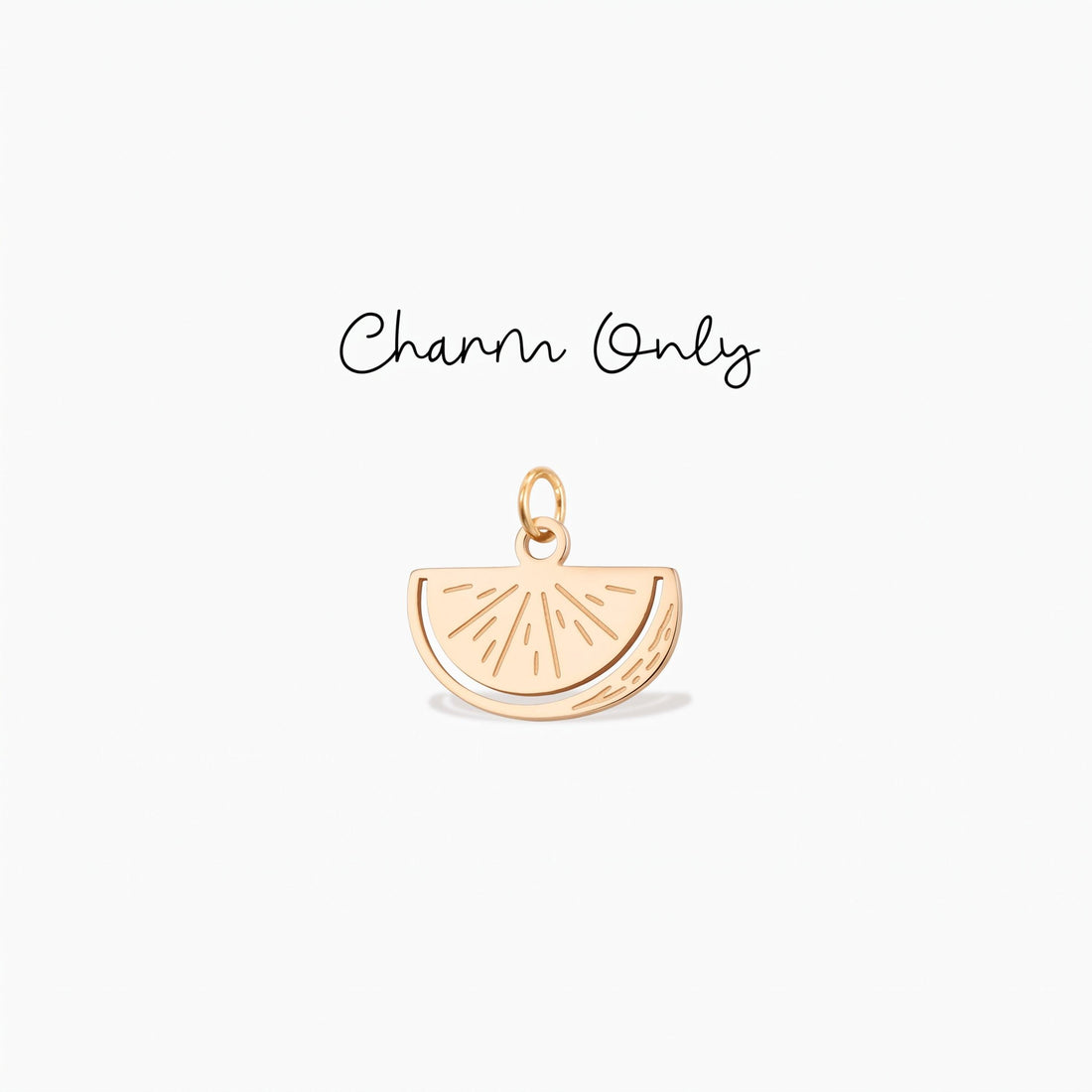 Watermelon Slice Necklace Charm