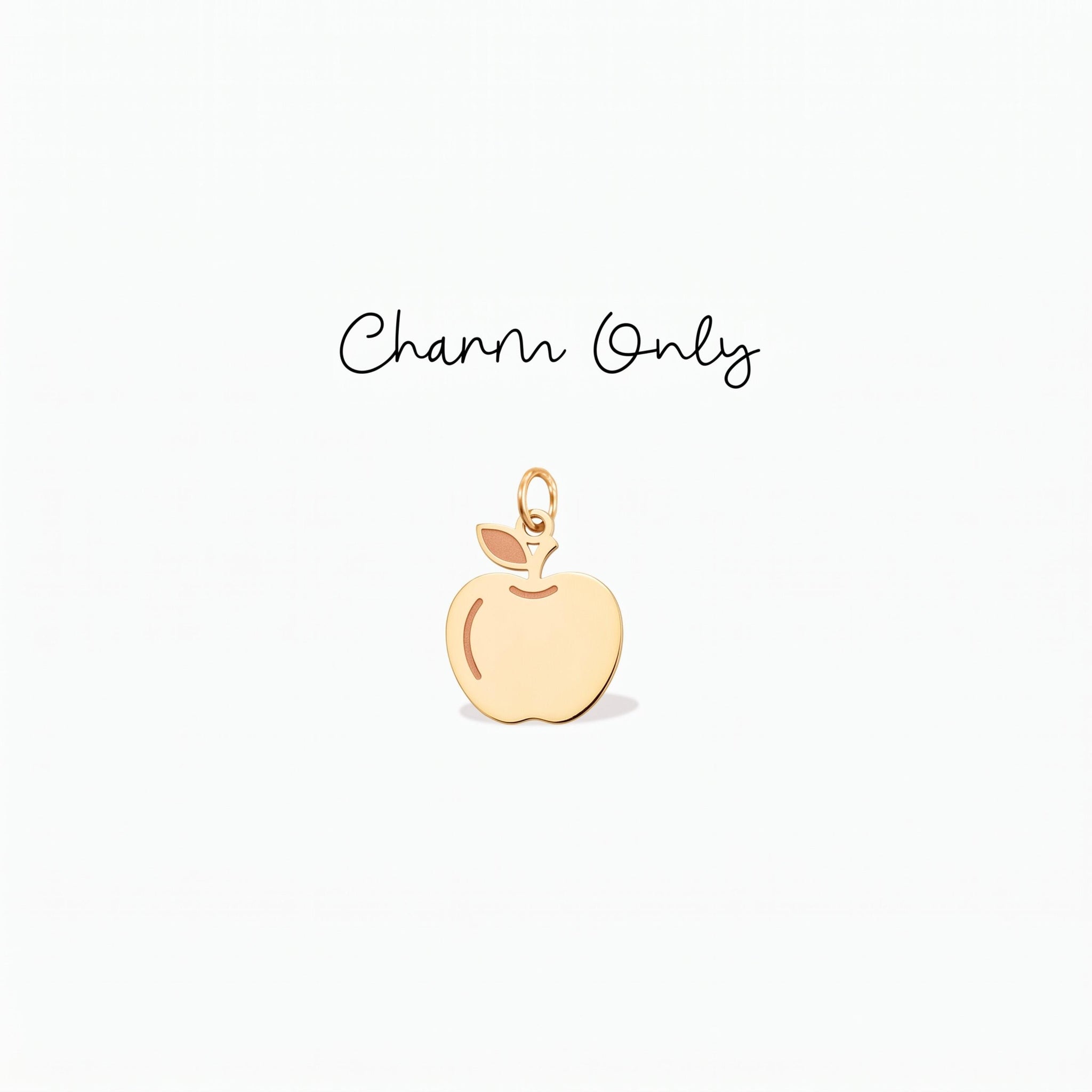 Apple Fruit Necklace Charm