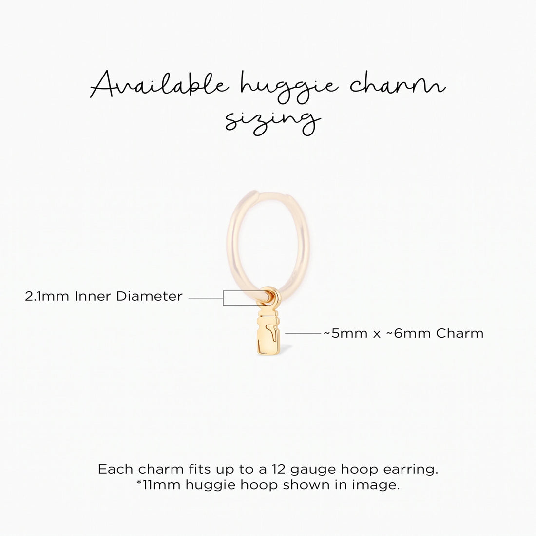 Baby Bottle Charm Pendant
