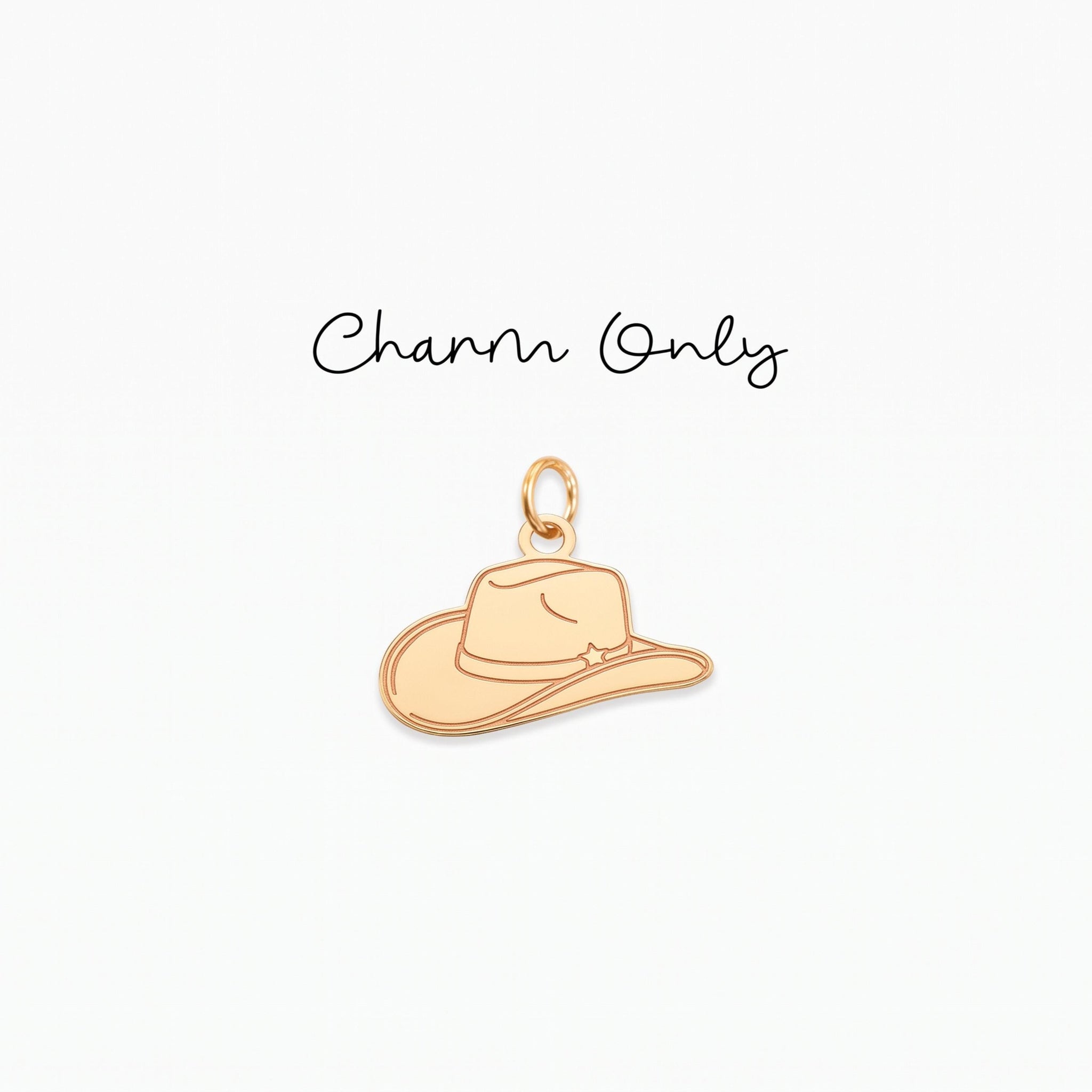 Cowboy Hat Charm Pendant