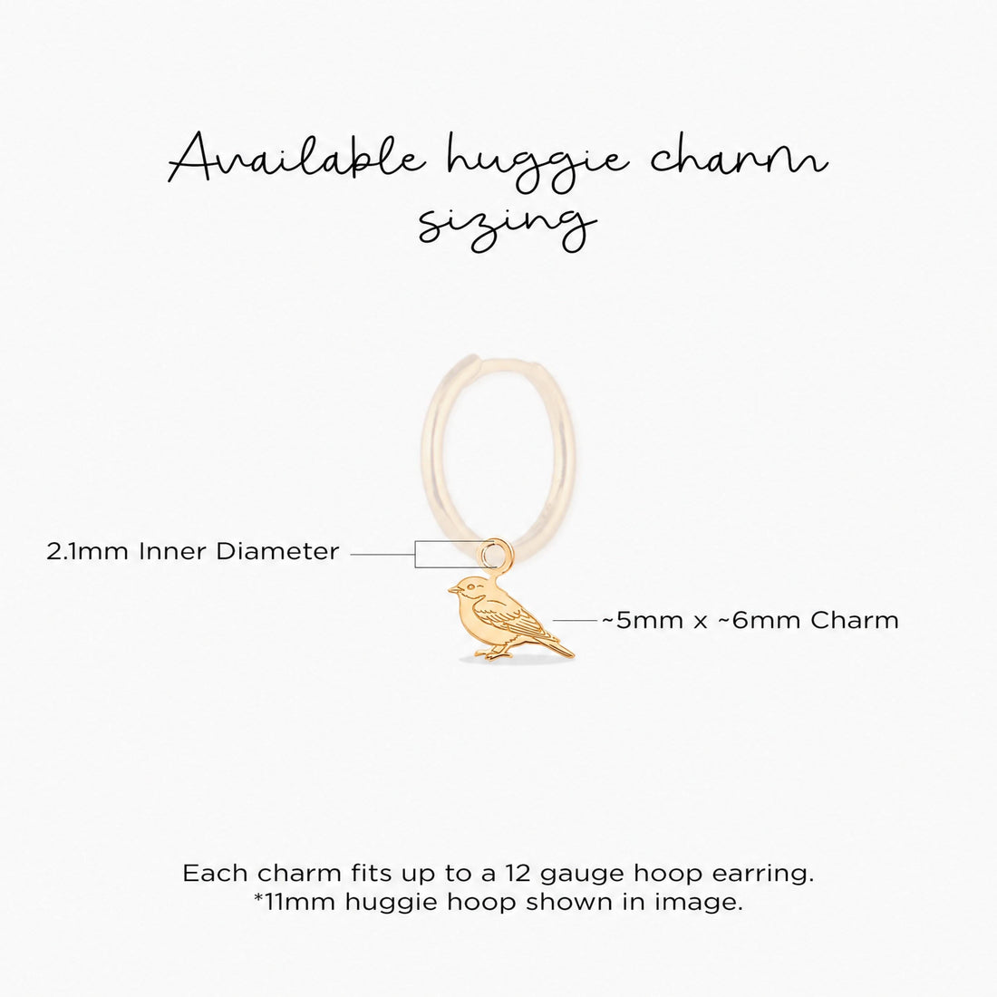Delicate Songbird Necklace Charm