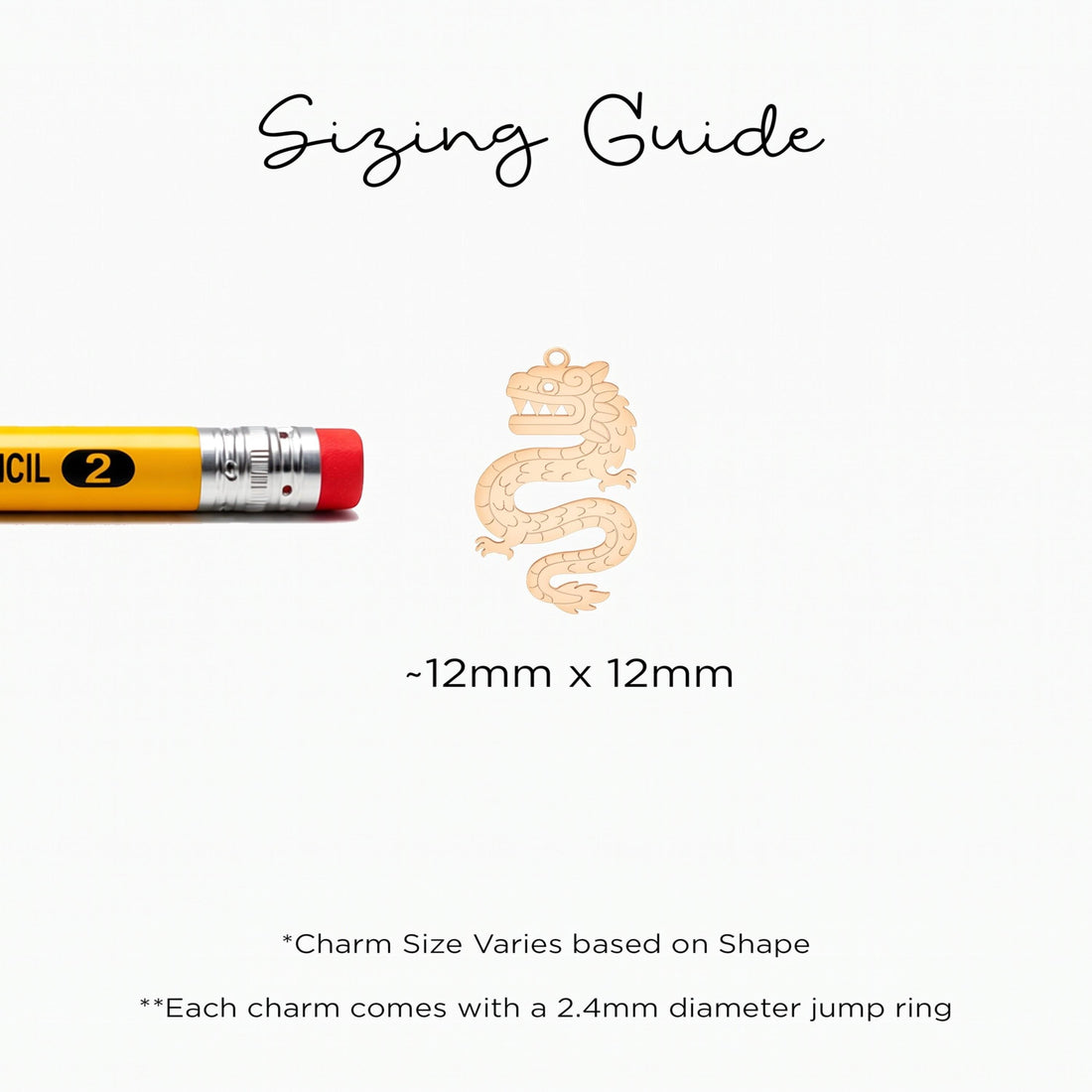 Chinese Dragon Necklace Charm