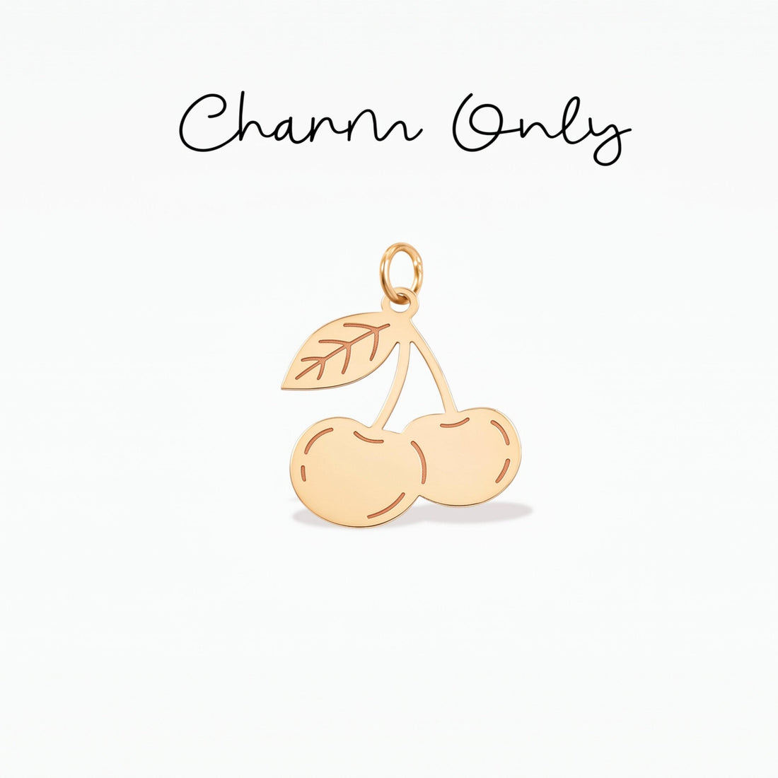 Cherry Pair Necklace Charm