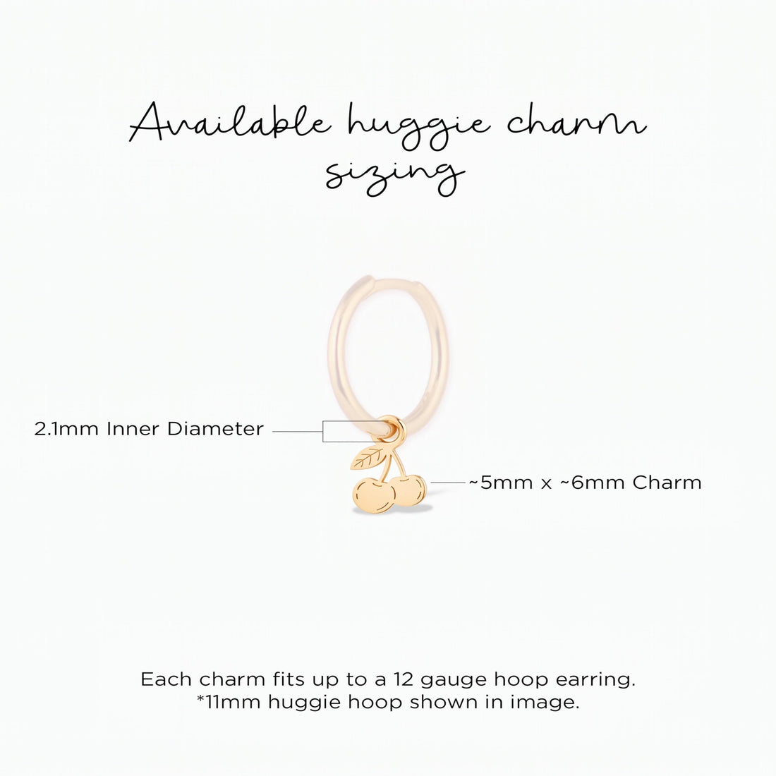 Cherry Pair Necklace Charm