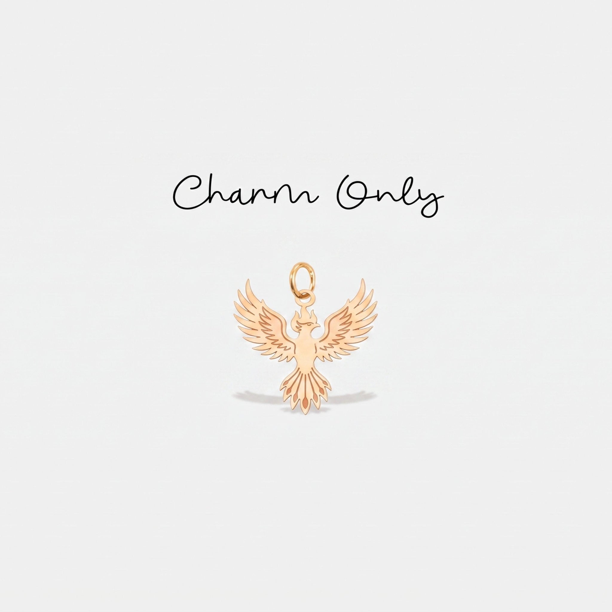 Phoenix Bird Necklace Charm
