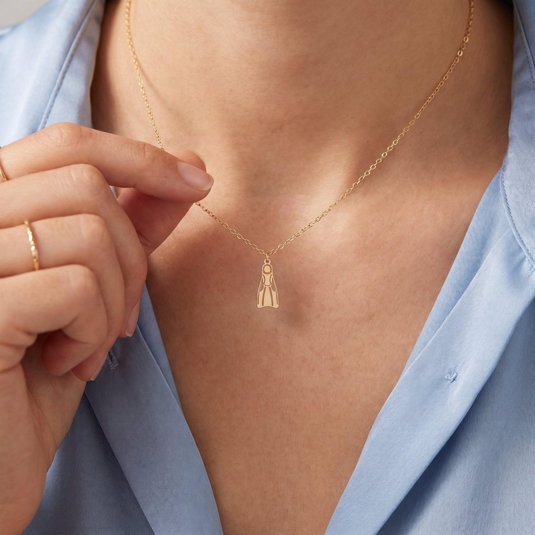 Diving Fin Flipper Charm