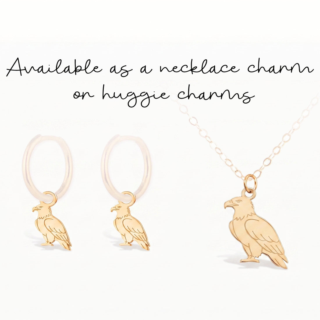 Eagle Bird Necklace Charm