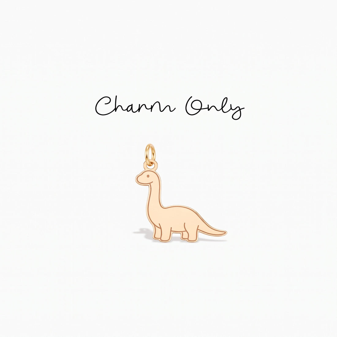 Brontosaurus Dinosaur Necklace Charm