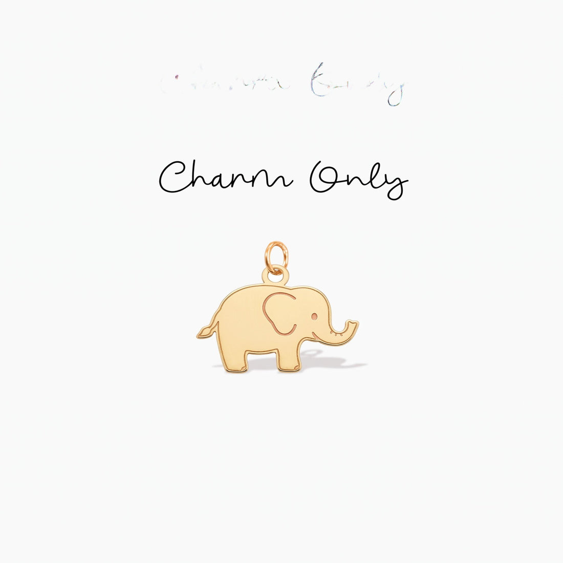 Elephant Trunk Animal Charm
