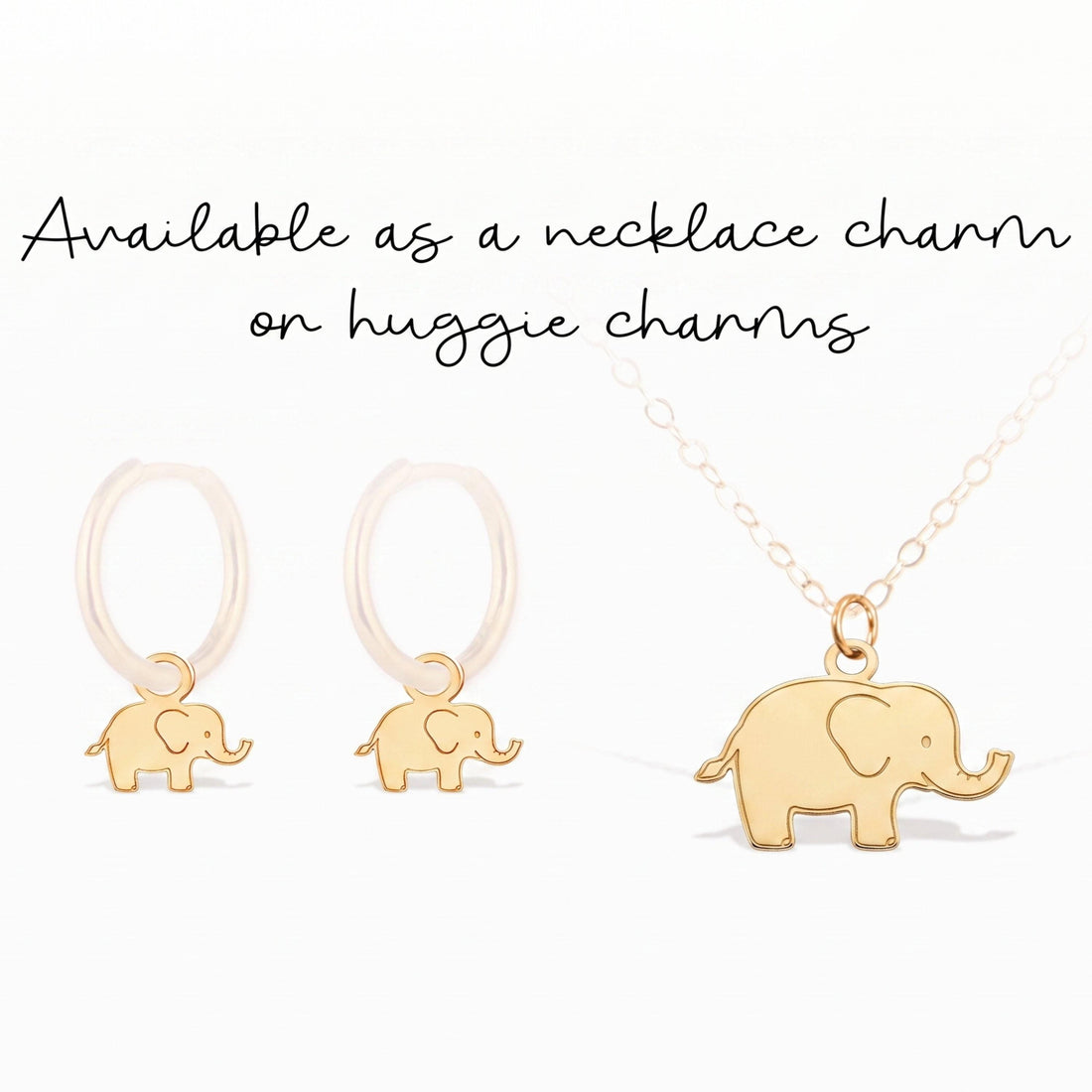 Elephant Trunk Animal Charm
