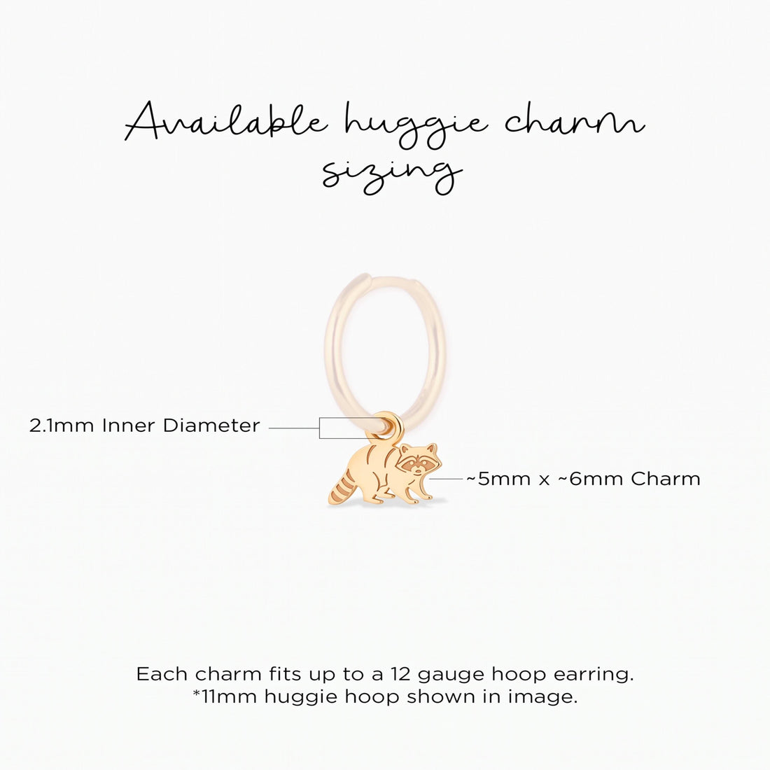 Masked Raccoon Necklace Charm