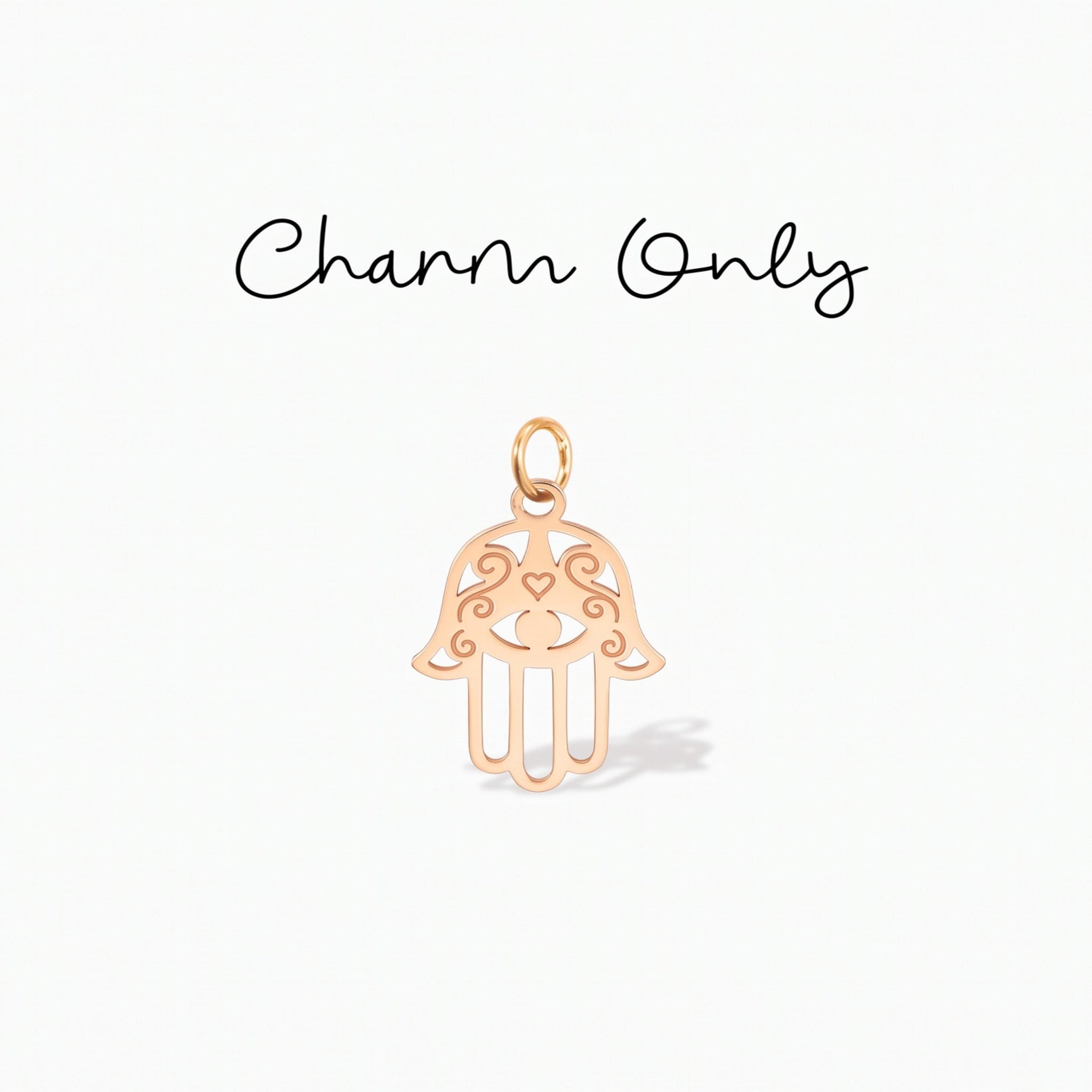 Hamsa Hand Necklace Charm