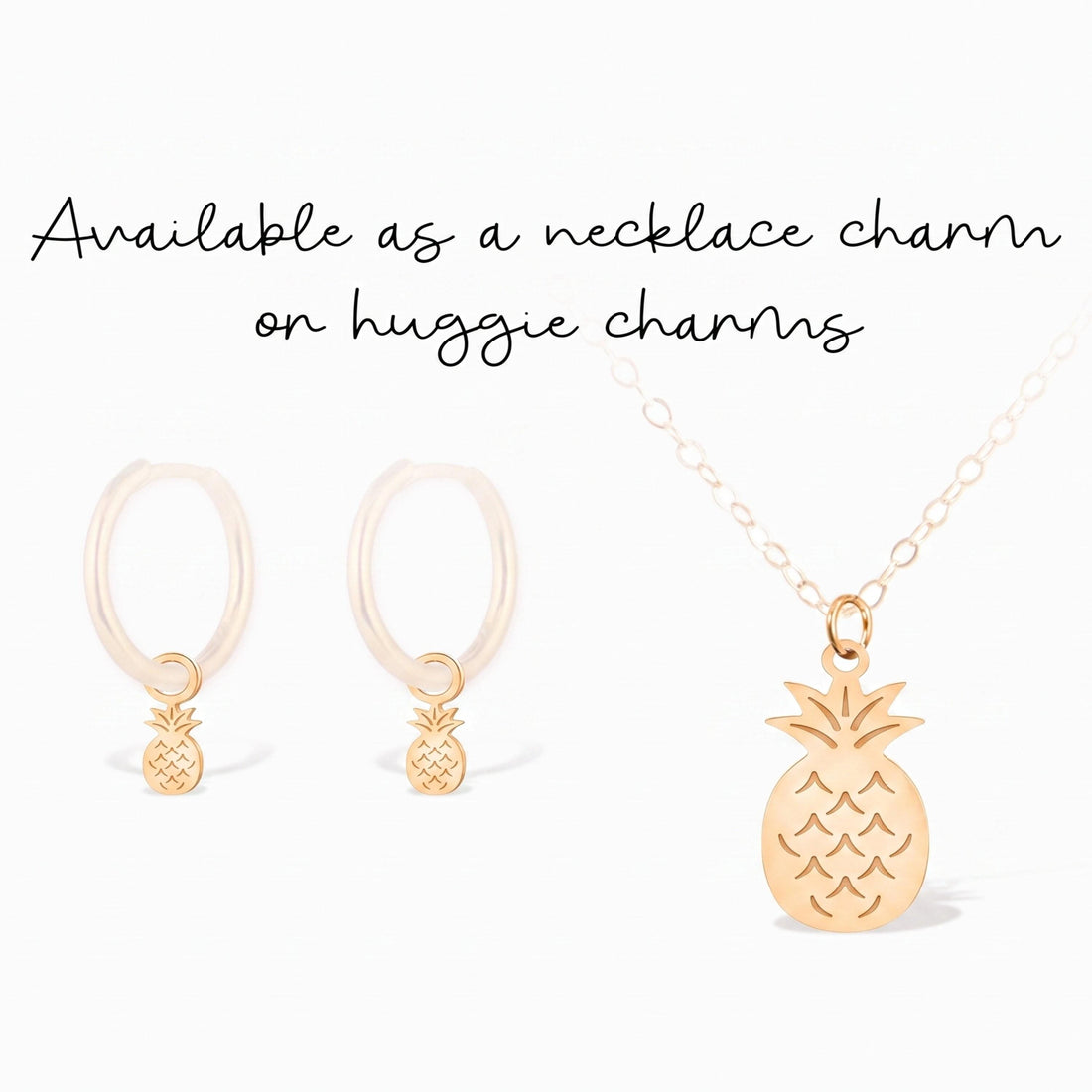 Pineapple Fruit Necklace Charm