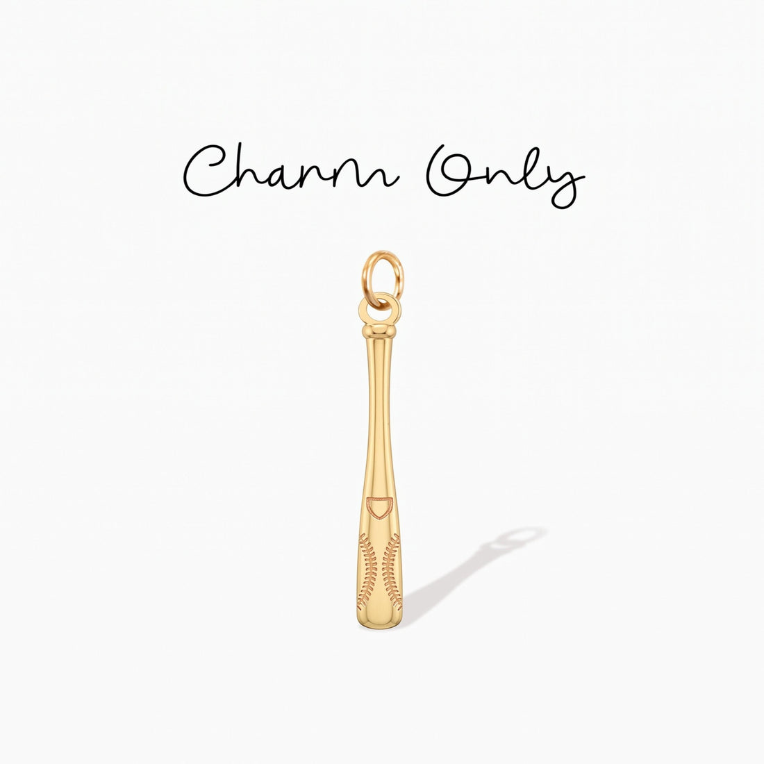 Baseball Bat Sports Charm