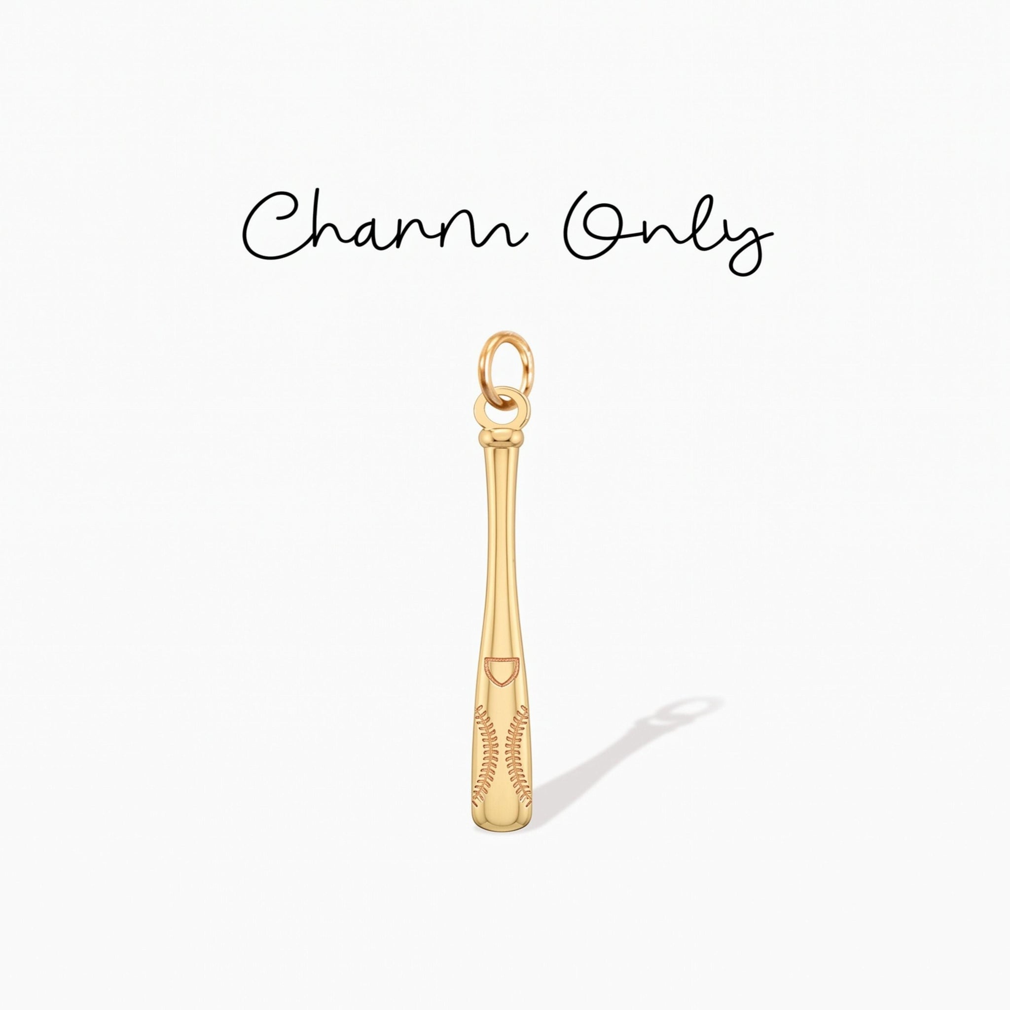 Baseball Bat Sports Charm