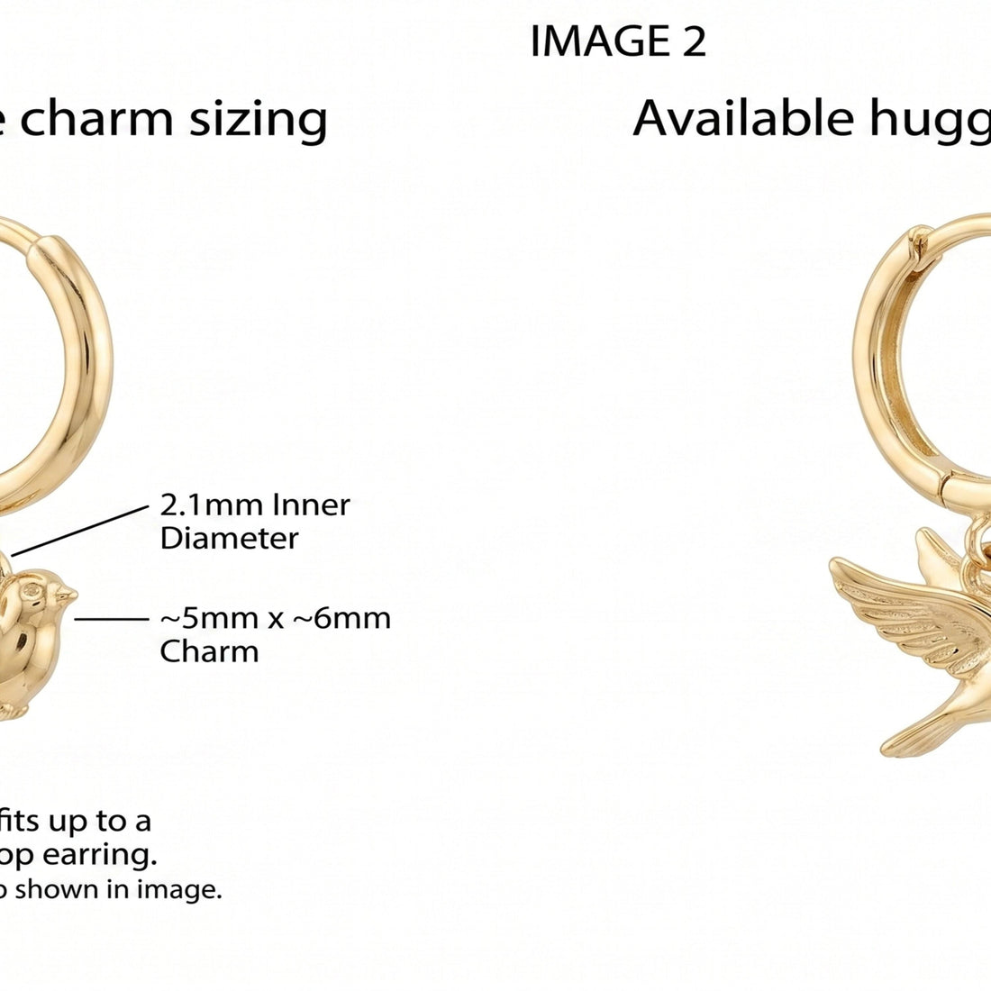 Flying Dove Necklace Charm