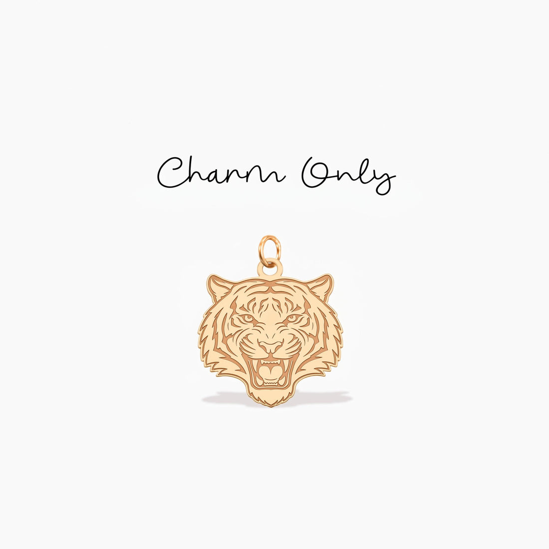 Roaring Tiger Head Charm