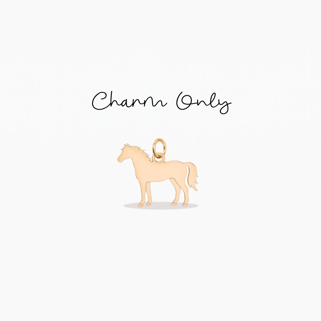 Horse Figure Necklace Charm