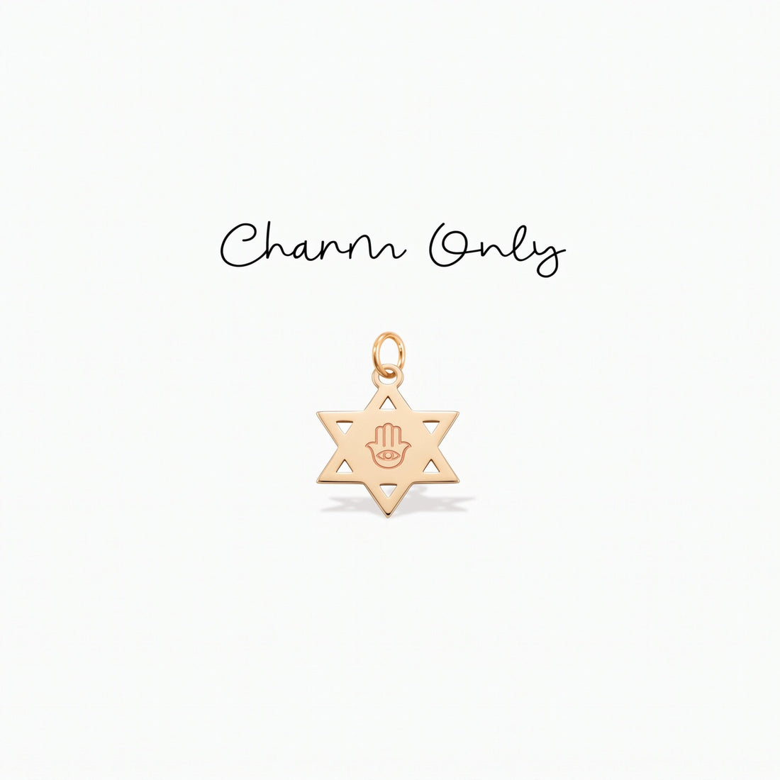 Star Of David Hamsa Charm