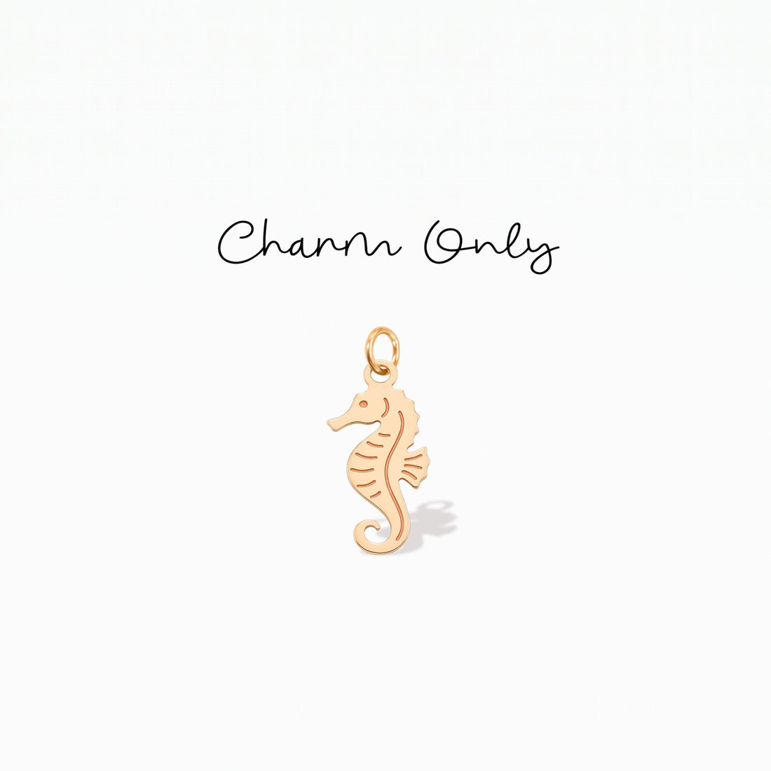 Dainty Seahorse Necklace Charm