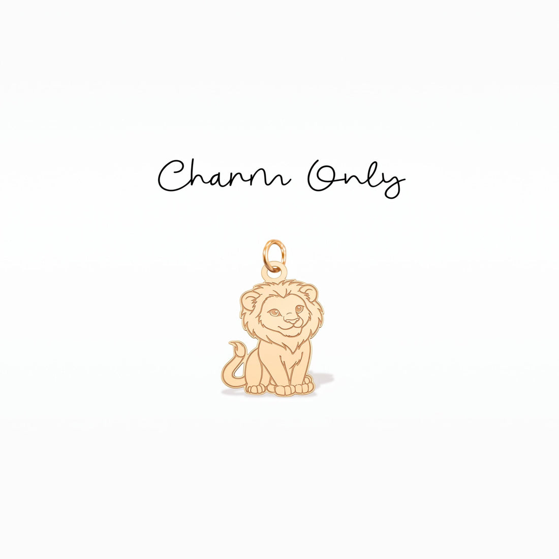 Lion Cat Necklace Charm