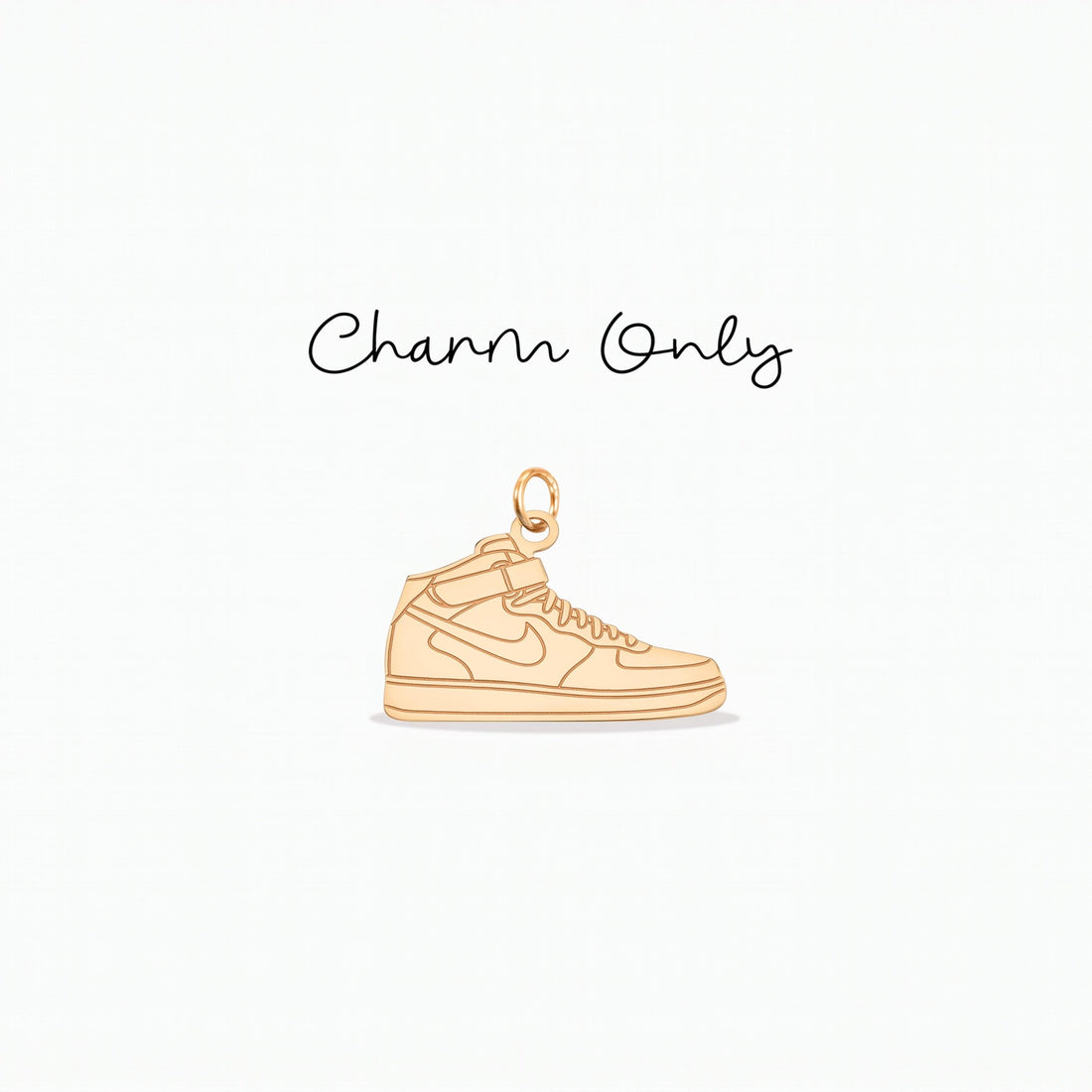 Basketball Sneaker Necklace Charm