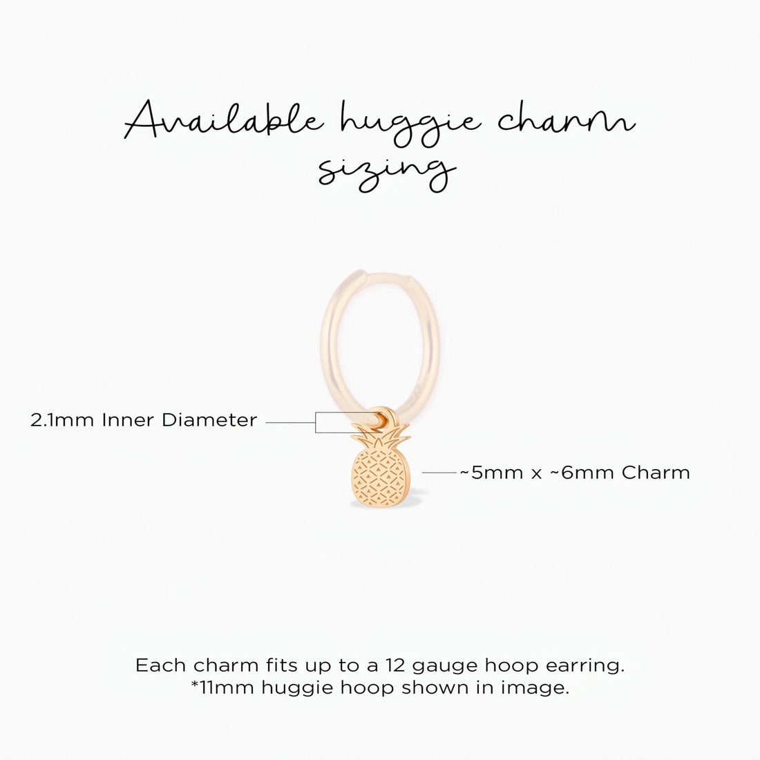 Pineapple Fruit Necklace Charm