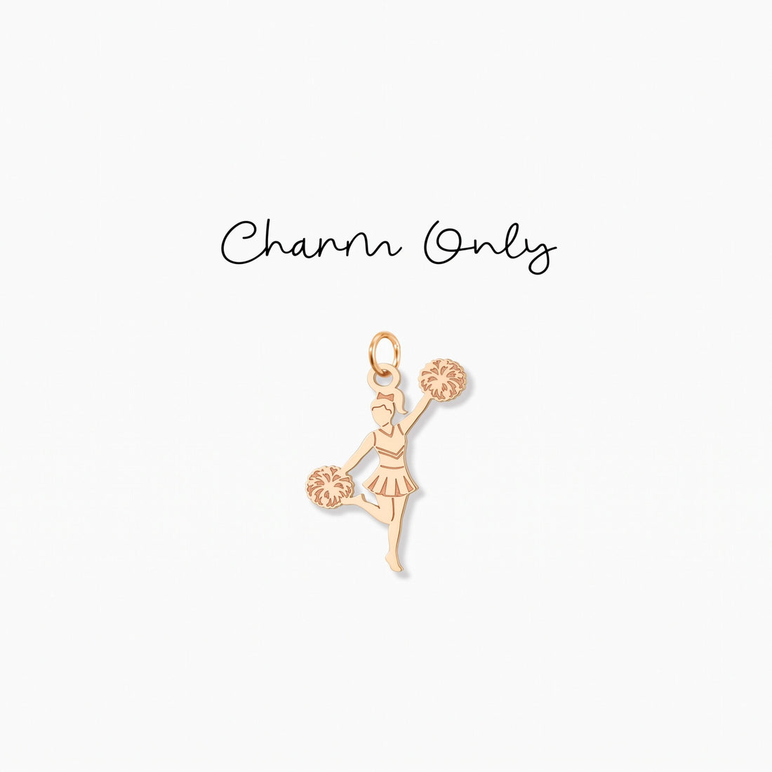 Cheerleader Pom Pom Charm