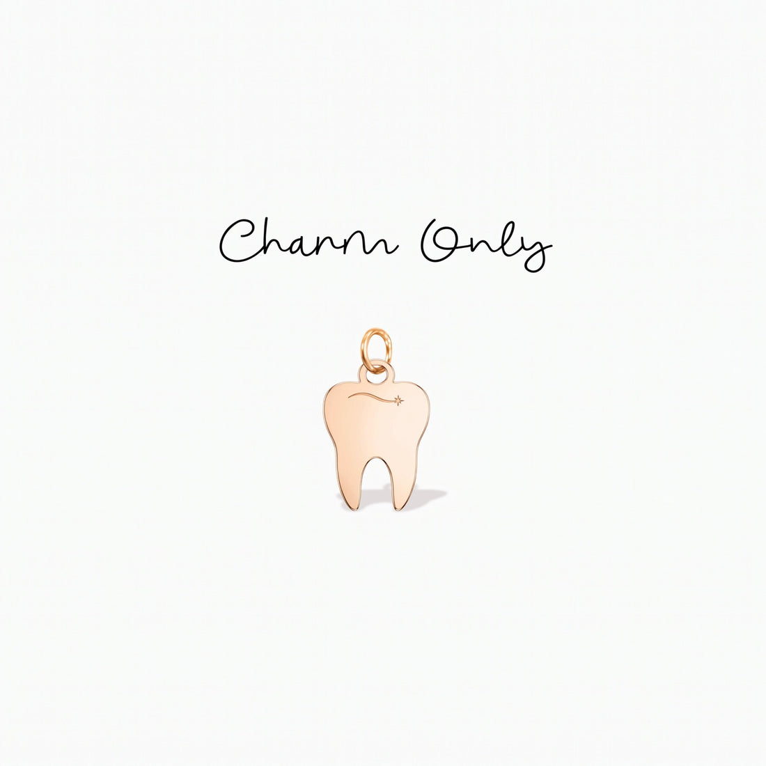 Tooth Star Necklace Charm