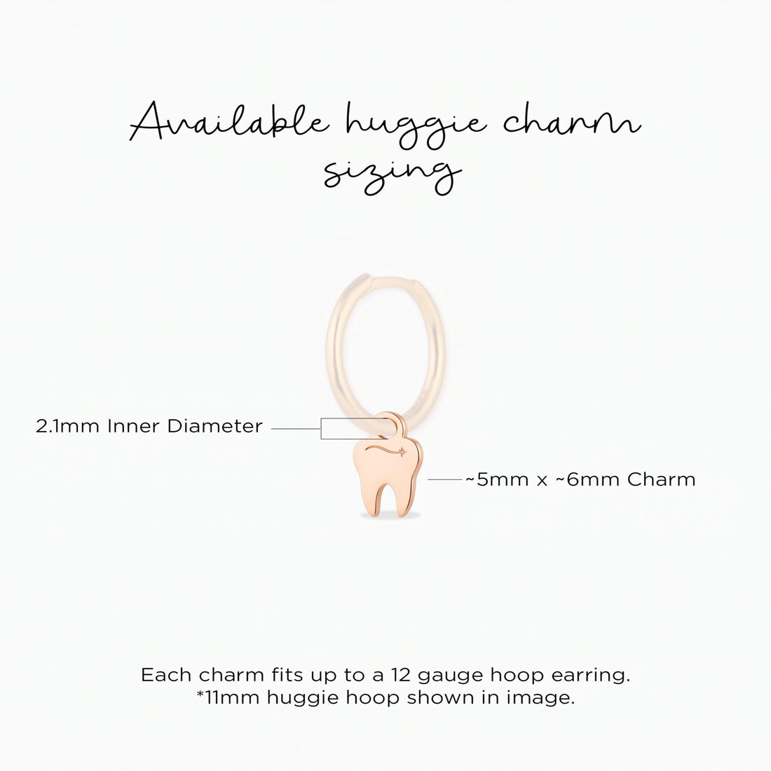 Tooth Star Necklace Charm