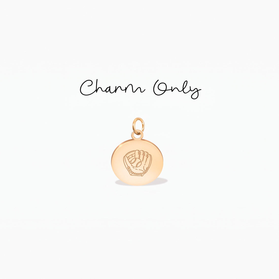 Baseball Glove Disc Charm