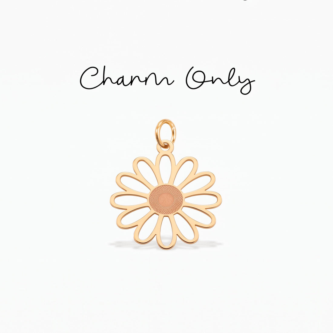 Daisy Flower Cutout Charm