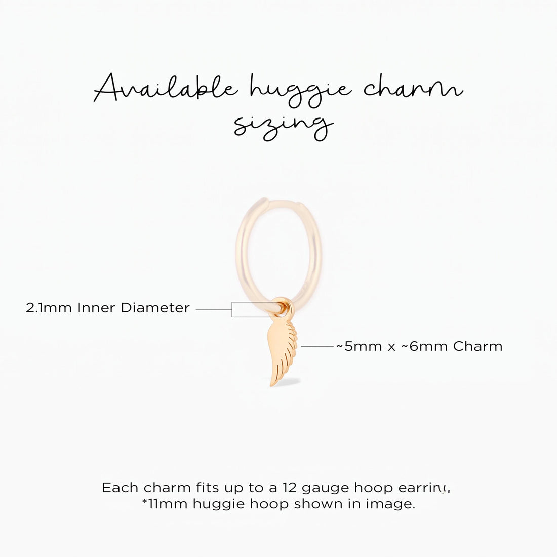 Angel Wing Necklace Charm