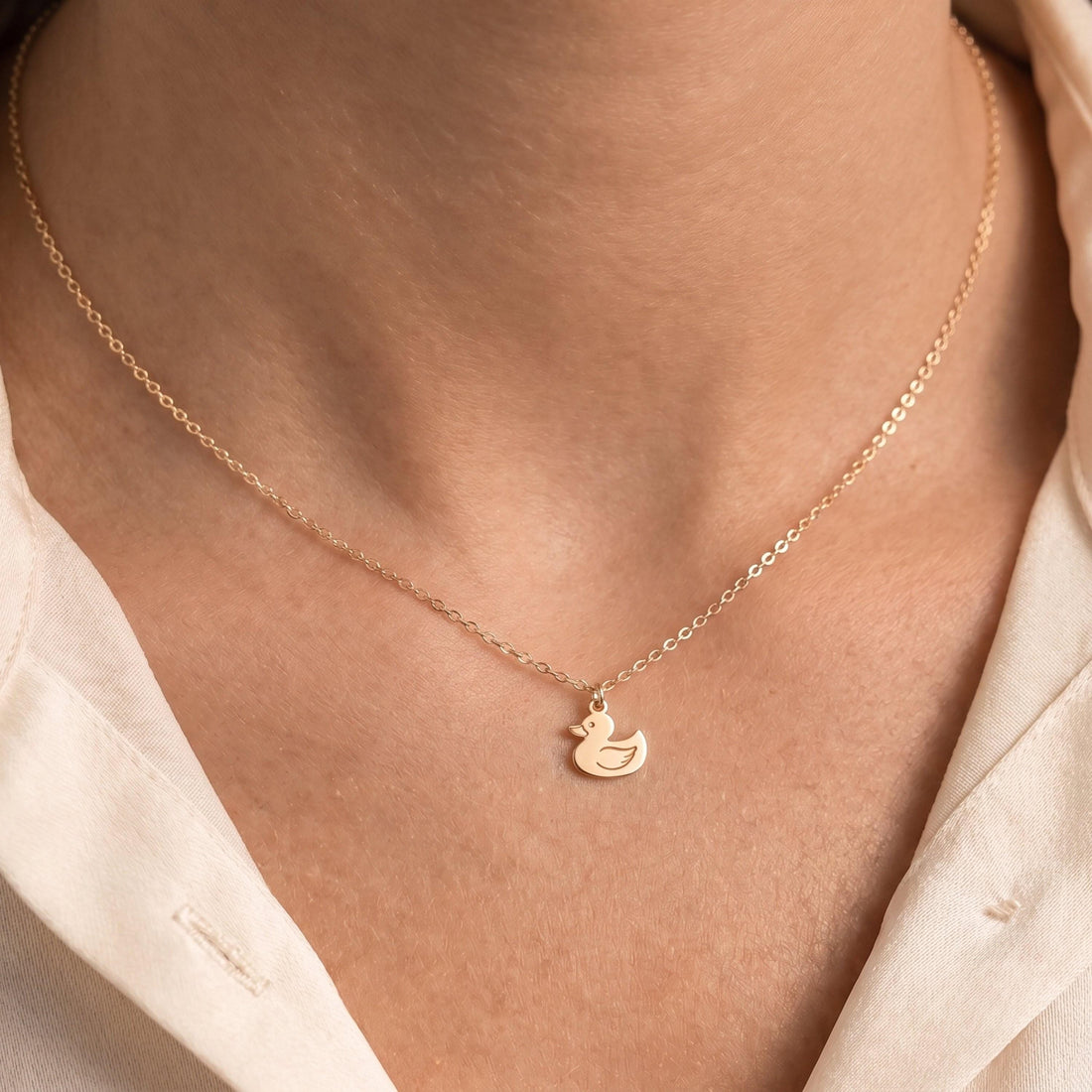 Duckling Duckie Bird Charm