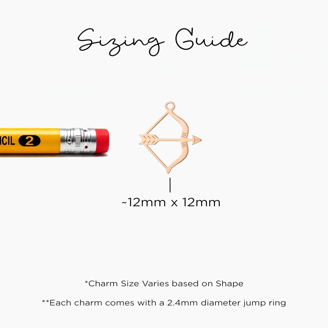 Archer Bow Arrow Charm