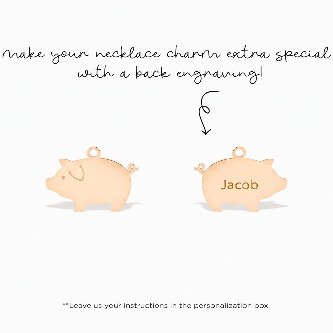 Pig Farm Animal Charm